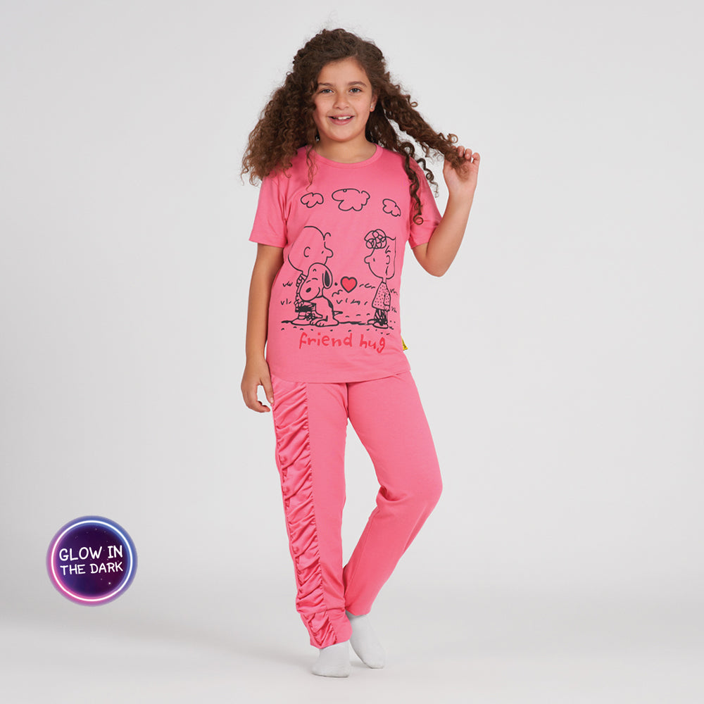 Girls' short sleeve pajama