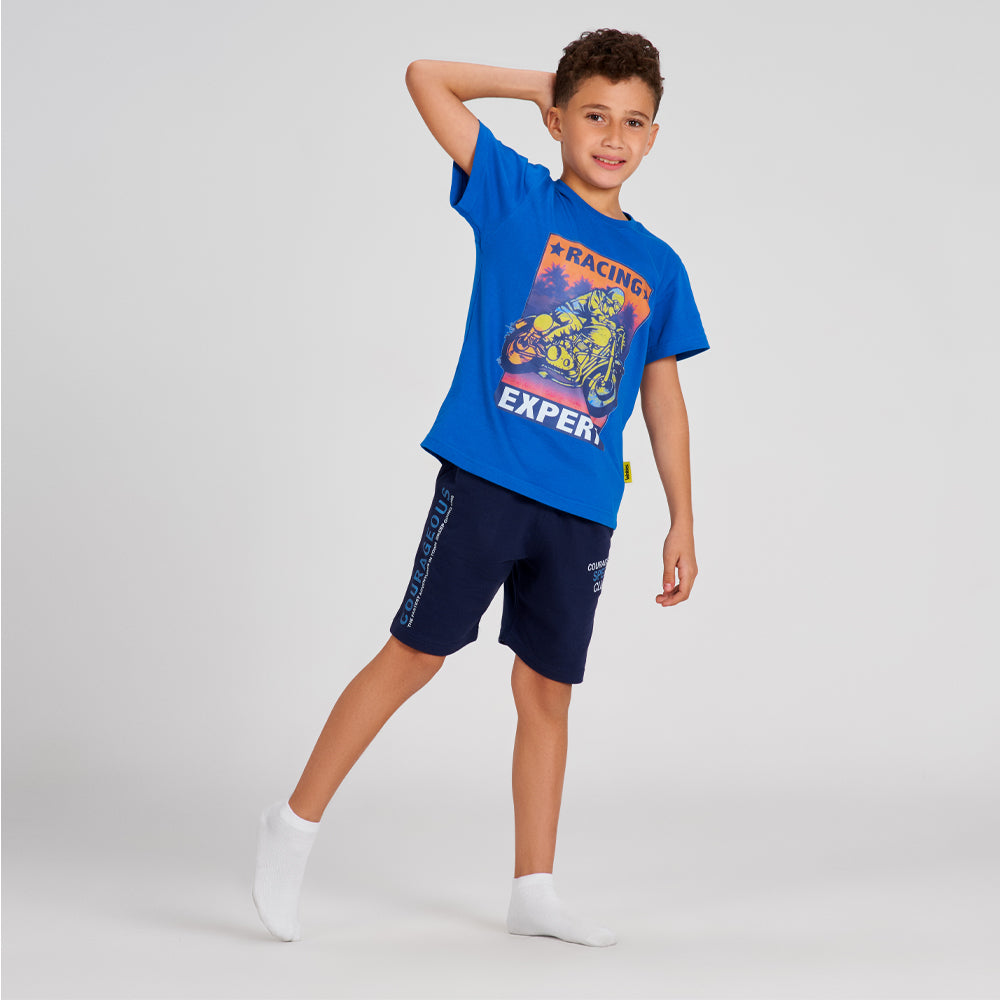 Boys long sleeve pajama Short