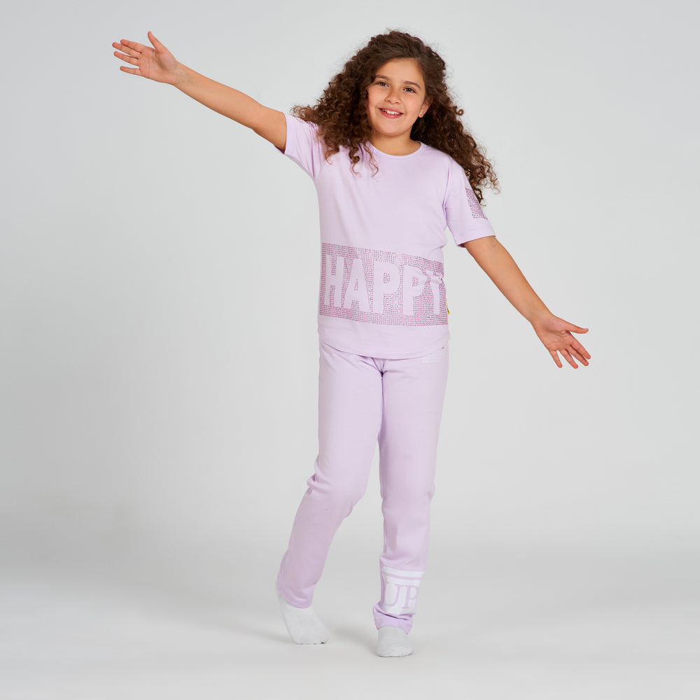 Girls' short sleeve pajama