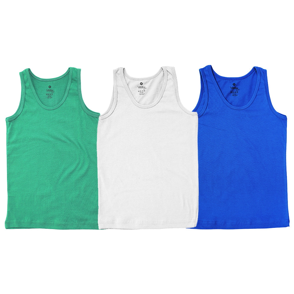 Singlet Boys pack of 3