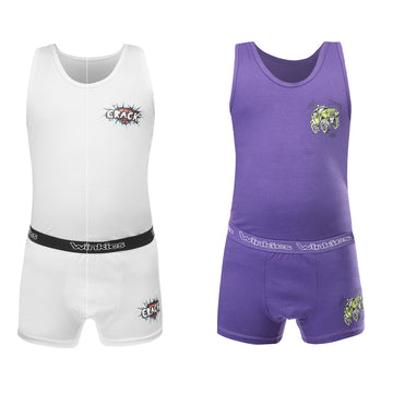 Set boys singlet+boxer pack of 2