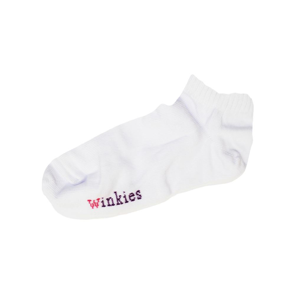 socket socks Girls white pack of 3.