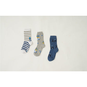 socks boys printed pack of 3.
