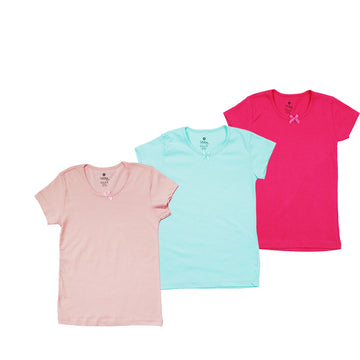 undershirt girls pack of 3